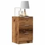 Mesitas de noche 2 uds madera ingeniería envejecida 40x36x65 cm de , Mesitas de noche - Ref: Foro24-856933, Precio: 97,88 €, ...