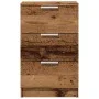Mesitas de noche 2 uds madera ingeniería envejecida 40x36x65 cm de , Mesitas de noche - Ref: Foro24-856933, Precio: 97,88 €, ...