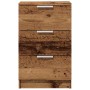 Mesitas de noche 2 uds madera ingeniería envejecida 40x36x65 cm de , Mesitas de noche - Ref: Foro24-856933, Precio: 98,69 €, ...