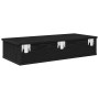 Estante de pared con cajones de madera contrachapada negro de , Estantes y estanterías - Ref: Foro24-859951, Precio: 58,78 €,...