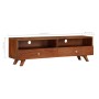 Mueble para TV de madera maciza reciclada 140x30x40 cm en Muebles TV | Comprar online en Foru.es