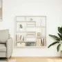 Estante cubo de pared 7 compartimentos madera ingeniería blanco de , Estantes y estanterías - Ref: Foro24-860022, Precio: 66,...
