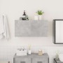 Mueble de pared baño madera ingeniería gris hormigón 80x25x40cm de , Tocadores de baño - Ref: Foro24-860088, Precio: 55,83 €,...