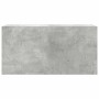 Mueble de pared baño madera ingeniería gris hormigón 80x25x40cm de , Tocadores de baño - Ref: Foro24-860088, Precio: 55,83 €,...