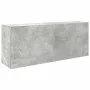 Mueble pared baño madera ingeniería gris hormigón 100x25x40 cm de , Tocadores de baño - Ref: Foro24-860106, Precio: 72,76 €, ...