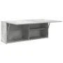 Mueble pared baño madera ingeniería gris hormigón 100x25x40 cm de , Tocadores de baño - Ref: Foro24-860106, Precio: 72,76 €, ...
