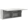Mueble pared baño madera ingeniería gris hormigón 100x25x40 cm de , Tocadores de baño - Ref: Foro24-860106, Precio: 66,48 €, ...