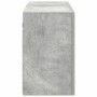 Mueble pared baño madera ingeniería gris hormigón 100x25x40 cm de , Tocadores de baño - Ref: Foro24-860106, Precio: 66,48 €, ...