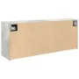 Mueble pared baño madera ingeniería gris hormigón 100x25x40 cm de , Tocadores de baño - Ref: Foro24-860106, Precio: 72,76 €, ...
