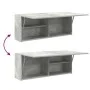 Mueble pared baño madera ingeniería gris hormigón 100x25x40 cm de , Tocadores de baño - Ref: Foro24-860106, Precio: 72,76 €, ...