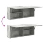 Mueble pared baño madera ingeniería gris hormigón 100x25x40 cm de , Tocadores de baño - Ref: Foro24-860106, Precio: 66,48 €, ...