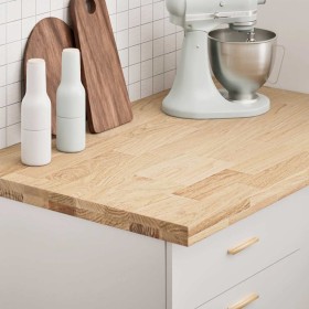 Encimera de cocina rectangular madera maciza roble de , Tableros para mesas - Ref: Foro24-4009004, Precio: 130,70 €, Descuent...