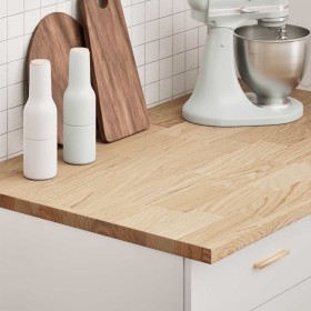 Encimera de cocina rectangular madera maciza roble de , Tableros para mesas - Ref: Foro24-4008998, Precio: 99,85 €, Descuento: %
