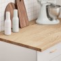 Encimera de cocina rectangular madera maciza roble de , Tableros para mesas - Ref: Foro24-4008998, Precio: 99,85 €, Descuento: %