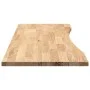 Tablero escritorio rectangular madera maciza roble sin tratar by , Table tops - Ref: Foro24-4009010, Price: 93,63 €, Discount: %