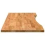 Tablero escritorio rectangular madera maciza roble marrón claro by , Table tops - Ref: Foro24-4009019, Price: 87,65 €, Discou...