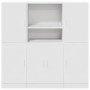 Mueble de cocina 3 piezas madera contrachapada blanca de , Estantes y estanterías - Ref: Foro24-3324151, Precio: 291,17 €, De...
