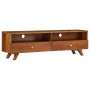 Mueble para TV de madera maciza reciclada 140x30x40 cm en Muebles TV | Comprar online en Foru.es