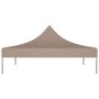 Techo de carpa para celebraciones gris taupé 2x2 m 270 g/m² de vidaXL, Cubiertas para carpas y cenadores - Ref: Foro24-315343...