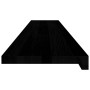 Alféizares de ventana 2 uds madera maciza roble marrón oscuro de , Alfombrillas para escalones - Ref: Foro24-4009195, Precio:...