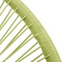 Silla redonda Acapulco ratán sintético verde de vidaXL, Sillas de jardín - Ref: Foro24-313141, Precio: 79,29 €, Descuento: %
