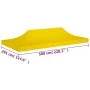 Techo de carpa para celebraciones amarillo 6x3 m 270 g/m² de vidaXL, Cubiertas para carpas y cenadores - Ref: Foro24-315335, ...