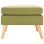 Reposapiés de tela verde de , Otomanas - Ref: Foro24-288738, Precio: 85,41 €, Descuento: %