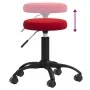 Taburete de masaje terciopelo rojo vino de , Sillones de masaje - Ref: Foro24-3085744, Precio: 53,11 €, Descuento: %