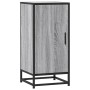 Aparador madera ingeniería y metal gris Sonoma 35,5x35x76 cm de , Aparadores - Ref: Foro24-848942, Precio: 58,71 €, Descuento: %