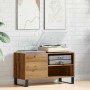 Mueble discos madera de ingeniería roble artisan 84,5x38x48 cm de , Armarios y almacenamiento - Ref: Foro24-857245, Precio: 7...