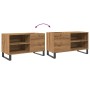 Mueble discos madera de ingeniería roble artisan 84,5x38x48 cm de , Armarios y almacenamiento - Ref: Foro24-857245, Precio: 7...