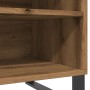 Mueble discos madera de ingeniería roble artisan 84,5x38x48 cm de , Armarios y almacenamiento - Ref: Foro24-857245, Precio: 7...