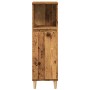 Armario de baño madera de ingeniería envejecida 30x30x100 cm de , Muebles de baño - Ref: Foro24-857108, Precio: 55,89 €, Desc...