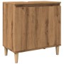 Mueble de lavabo madera de ingeniería roble artisan 58x33x60 cm de , Tocadores de baño - Ref: Foro24-857115, Precio: 58,35 €,...