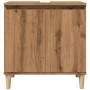 Mueble de lavabo madera de ingeniería roble artisan 58x33x60 cm de , Tocadores de baño - Ref: Foro24-857115, Precio: 58,35 €,...