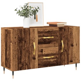 Aparador de madera de ingeniería envejecida 100x36x60 cm de , Aparadores - Ref: Foro24-857316, Precio: 108,15 €, Descuento: %