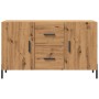 Aparador de madera de ingeniería roble artisan 100x36x60 cm de , Aparadores - Ref: Foro24-857321, Precio: 113,03 €, Descuento: %