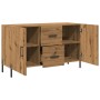 Aparador de madera de ingeniería roble artisan 100x36x60 cm de , Aparadores - Ref: Foro24-857321, Precio: 113,03 €, Descuento: %