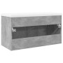 Mueble de baño con lavabo integrado gris hormigón de , Muebles de baño - Ref: Foro24-3324860, Precio: 226,10 €, Descuento: %