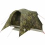 Tienda campaña familiar iglú 6 personas impermeable camuflaje de , Tiendas de campaña - Ref: Foro24-4009466, Precio: 144,97 €...