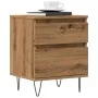 Mesitas de noche 2 uds madera roble artisian 40x35x50 cm de , Mesitas de noche - Ref: Foro24-857419, Precio: 93,61 €, Descuen...