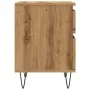 Mesitas de noche 2 uds madera roble artisian 40x35x50 cm de , Mesitas de noche - Ref: Foro24-857419, Precio: 93,61 €, Descuen...