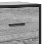 Aparador madera ingeniería y metal gris Sonoma 68x35x76 cm de , Aparadores - Ref: Foro24-848982, Precio: 88,52 €, Descuento: %