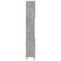 Armario de baño madera contrachapada gris hormigón 30x30x190 cm de , Tocadores de baño - Ref: Foro24-857101, Precio: 72,58 €,...