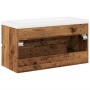 Mueble con lavabo integrado madera envejecida 91x39,5x49 cm de , Tocadores de baño - Ref: Foro24-3328925, Precio: 241,02 €, D...