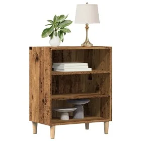 Aparador de madera de ingeniería envejecida 57x35x75 cm by , Sideboards - Ref: Foro24-856468, Price: 45,46 €, Discount: %