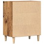 Aparador de madera de ingeniería envejecida 57x35x75 cm de , Aparadores - Ref: Foro24-856468, Precio: 47,48 €, Descuento: %