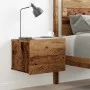 Mesita de noche de pared madera envejecida 40x32x30 cm de , Mesitas de noche - Ref: Foro24-855944, Precio: 37,33 €, Descuento: %