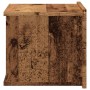 Mesita de noche de pared madera envejecida 40x32x30 cm de , Mesitas de noche - Ref: Foro24-855944, Precio: 37,86 €, Descuento: %