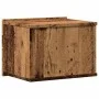 Mesita de noche de pared madera envejecida 40x32x30 cm de , Mesitas de noche - Ref: Foro24-855944, Precio: 37,33 €, Descuento: %